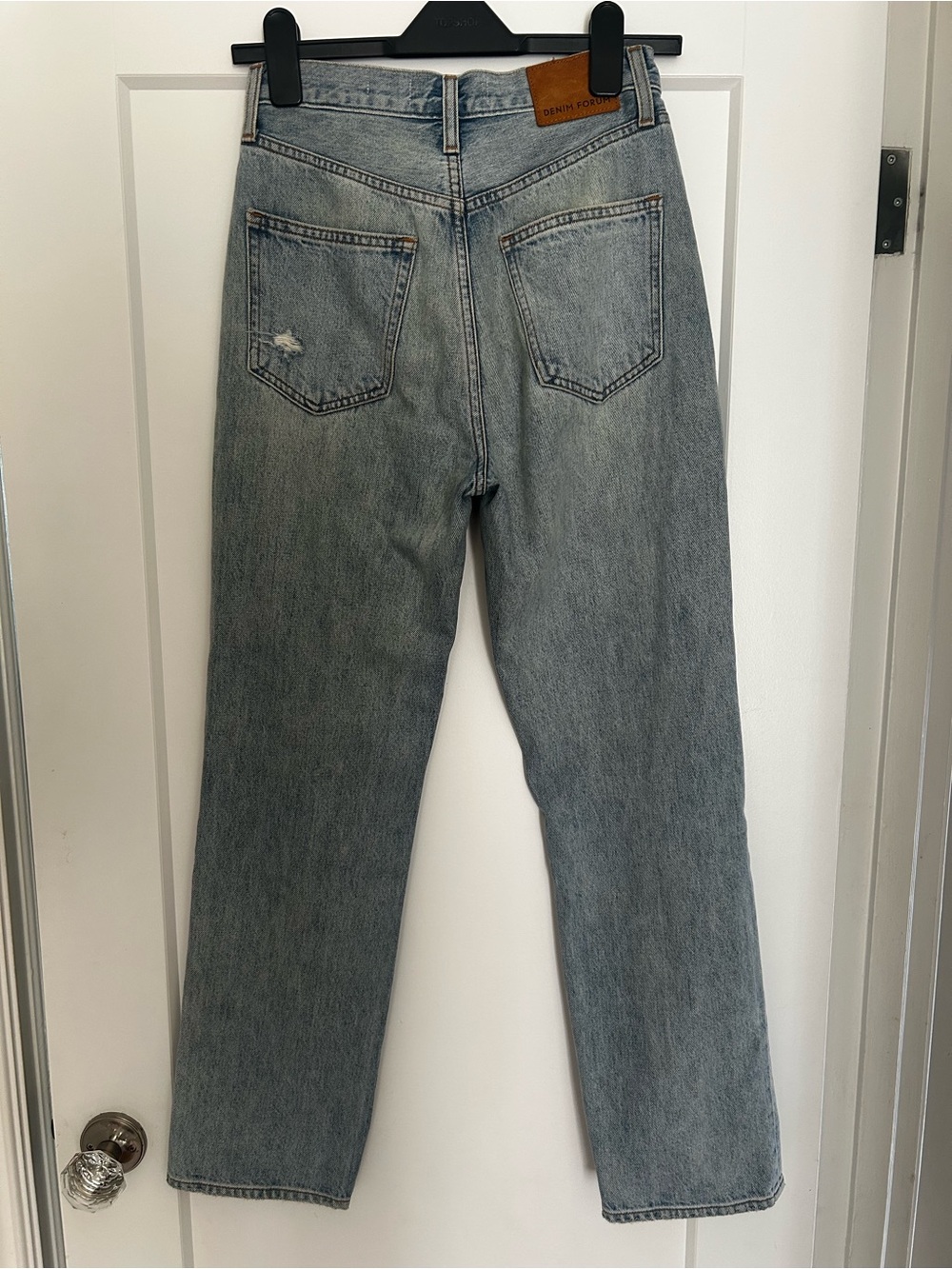Denim Forum The Joni High Rise Loose 29L Straight Leg size 24 - Picture 5 of 15